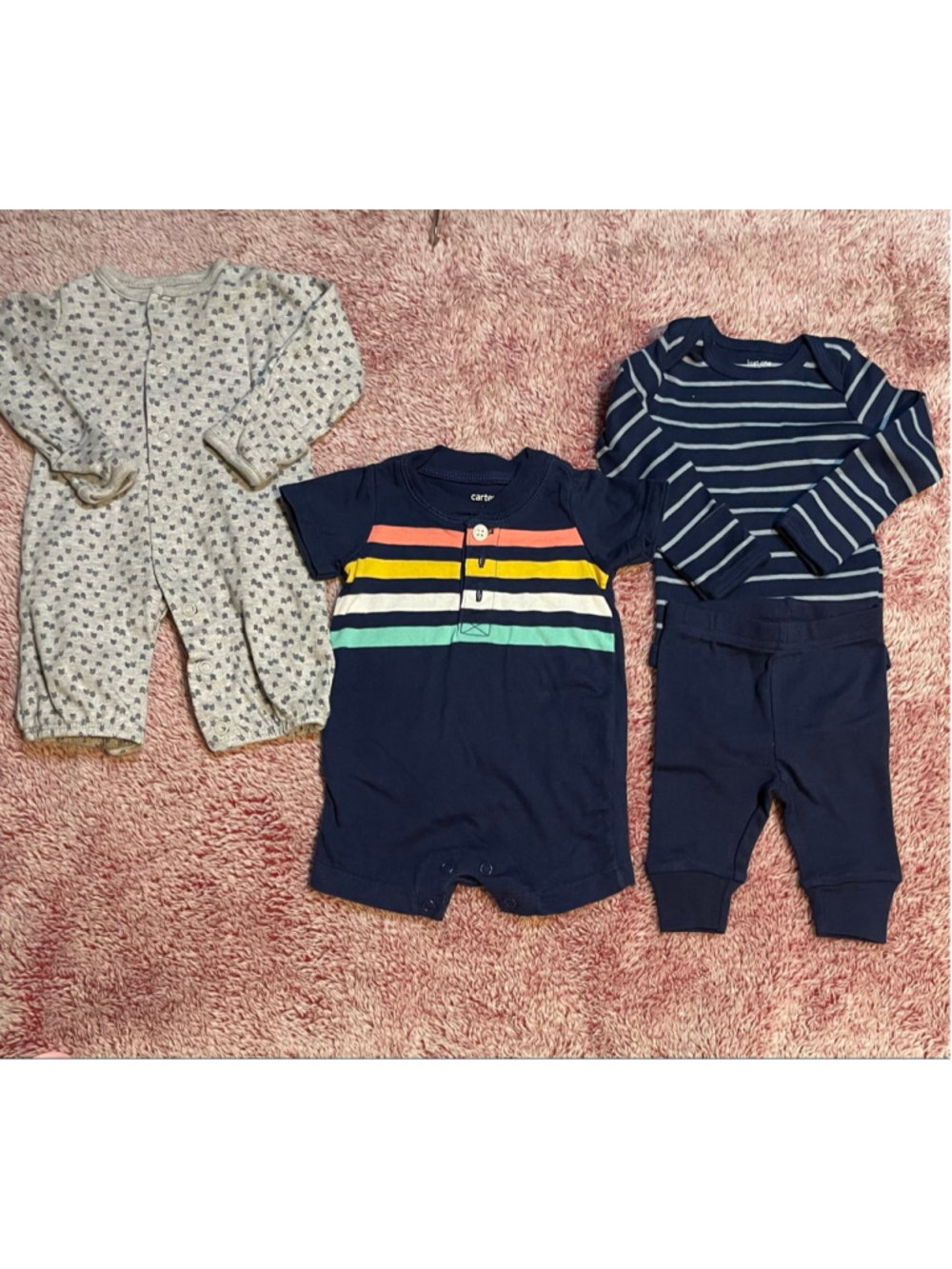 NB boys mixed lot of clothing Carter's just one you